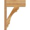 Ekena Millwork Olympic Block Rough Sawn Outlooker, Western Red Cedar, 8"W x 20"D x 28"H OUT08X20X28OLY05RWR - alternate 2